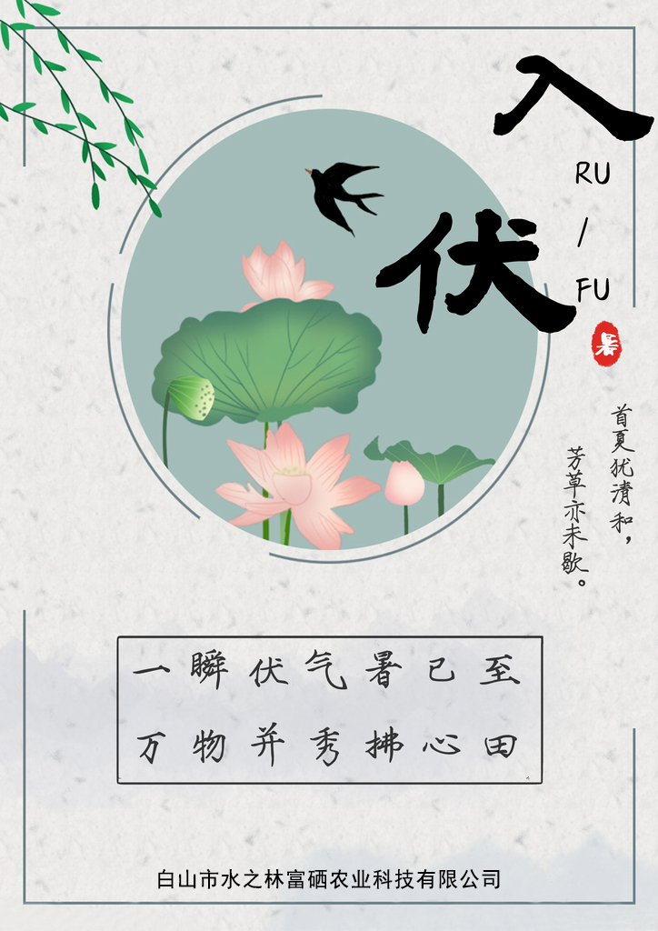 入伏丨一瞬伏气暑已至  万物并秀拂心田