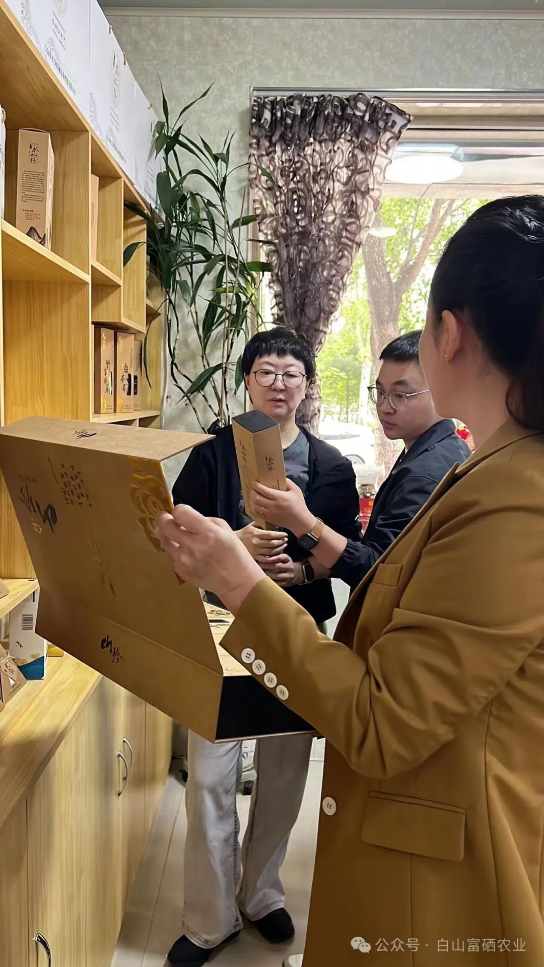 吉林吉浙农牧互联科技有限公司莅临水之林富硒农业考察交流(图1)